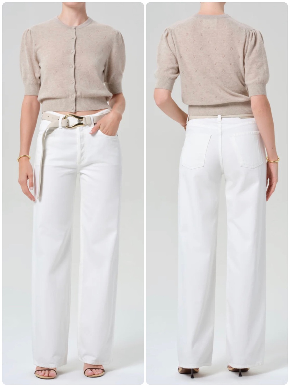 Citizens of Humanity Annina Jeans in Seashell White Size 25